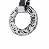 Silver Circle Necklace of Protection and Guidance