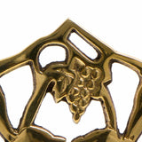 Nostalgic Hanukkah Lamp - cast brass