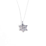 Star of David Amulet Pendant with Chain