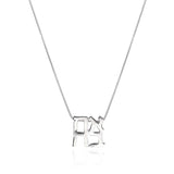 Ahava Pendant with chain - Silver