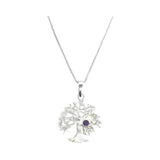 Necklace with Pendant - Silver