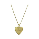 Necklace with Pendant - Gold Plated Silver