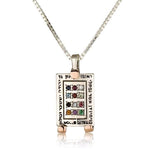 "Creation Hoshan" pendant in silver and gold