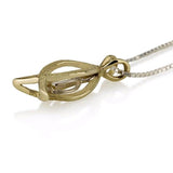 Gold "Nineveh" Fish Pendant