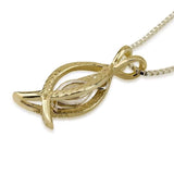 Gold "Nineveh" Fish Pendant