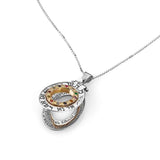 Opened "General Repair" breastplate pendant, set with 12 breastplate stones, gold and silver