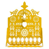 Cut Hanukkah Lamp