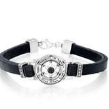 Men’s silver “Yiftach Otzaro” bracelet